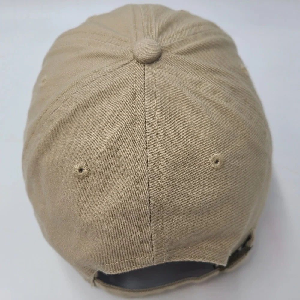 Los Angeles Dodgers Hat Strapback 47 Brand Clean Up‎ Beige Blue MLB Baseball Men